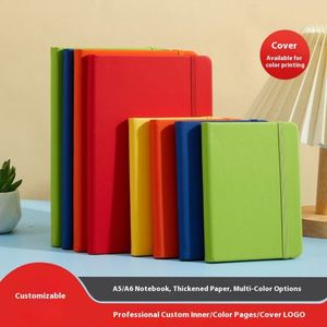 Yunchun - Diario Personalizado A3 de Tapa Dura de Cuero, Encuadernación Térmica, Hojas Sueltas, Correa Sólida, Regalo de Comercio Exterior, 80 Hojas, Logotipo Personalizado - Product Image 2