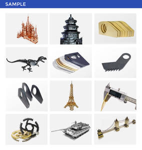 เครื่องตัดแผ่นโลหะไฟเบอร์เลเซอร์ระบบอัตโนมัติ CNC 1000W-6000W ระบบระบายความร้อนด้วยน้ำรองรับ Ai & PLT - Product Image 3