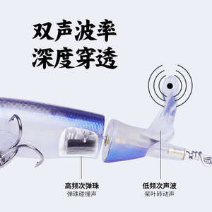 Ikeba Pencil Lure Midwater Bass Fishing Lure Crankbait 130mm Long Casting Bionic Design - Product Image 5