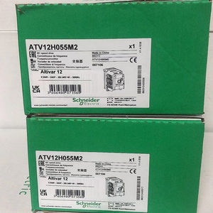 ATV12 Series 220v Single Phase 0.55kw Variable <b>Speed</b> AC Drive ATV12H055M2 Variable <b>Speed</b> Drive ATV12H055M2 Single Phase - Product Image 1