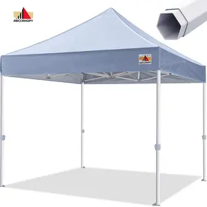 8x8ft סיטונאי ביתן צצים חופה אוהלים הגנת UV חיצוני חוף ביתן אירוע עם שקי חול מתקפל אוהל