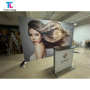 Factory Price Reusable Promotional <b>Advertising</b> Equipment Trade Show Exhibition Stand Modular LED Backlit <b>Lighting</b> <b>Box</b> Stand - Product Image 5
