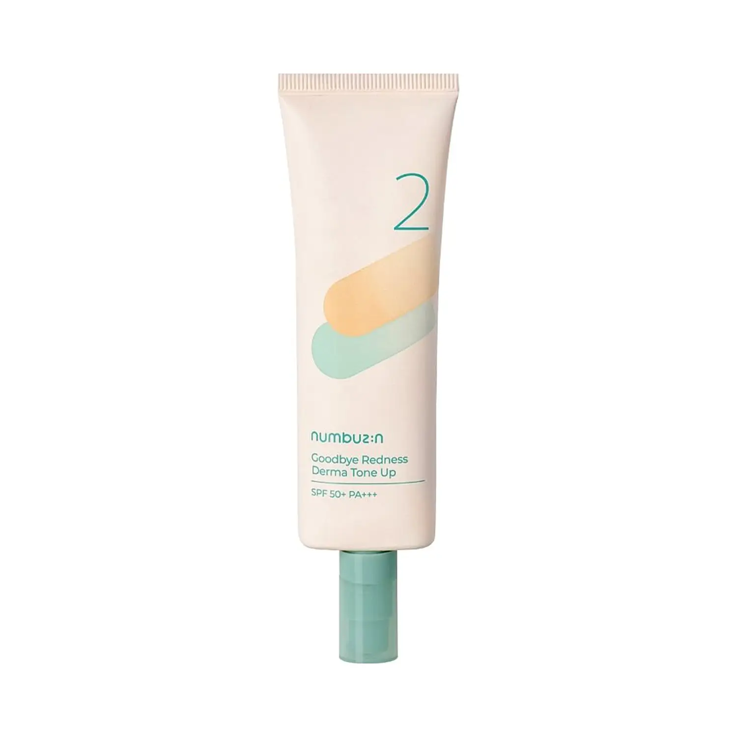 Koreanisches Hautpflege produkt Nr. 2 GOODBYE REDNESS GREEN DERMA COVER TONE UP SPF50 PA von Lotte Duty Free