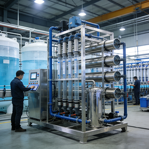 Sistema de Purificación de Agua EDI para Uso Industrial - Producción de Agua de Alta Pureza de 1T/H - Product Image 1