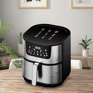 2025 электрическая фритюрница 8,8 л с 360 циркуляцией горячего воздуха с низким содержанием масла и энергосбережением для приготовления пищи для домашней кухни - Product Image 6