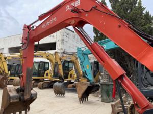 รถขุดมือสอง Kubota รถขุดตีนตะขาบ KX185รถขุดขนาดเล็ก Kubota KX155 KX165 KX163 KX183 KX185ในสต็อก - Product Image 5