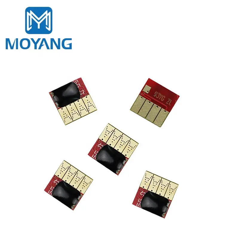 MoYang Hot selling for HP printer parts compatible 862 CISS reset chip five color use for HP B8558 C5388 C6388 D5468 C309a
