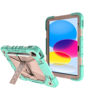 Cho iPad 7th 8th 9th 10th không khí 4 thế hệ trường hợp chân đế Silicone trường hợp máy tính bảng cho Ipad 9.7 10.2 11 12.9 13 inch trường hợp - Product Image 3