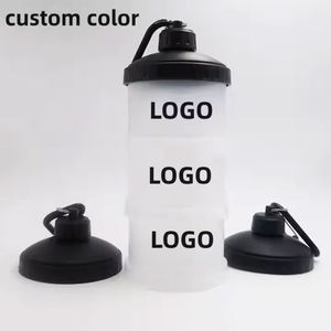Nuevo Producto: Dispensador Portátil de Proteína en Polvo de 3 Capas, Libre de BPA, con Logotipo Personalizado y Llavero - Product Image 4