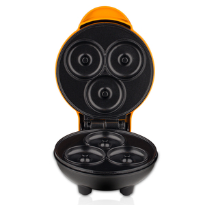 RAF Breakfast Crepe <b>Machine</b> 3 Pieces Double-sided Heating 500W Multi-function Mini Donut Maker Hand-held Donut Maker Donut Hole - Product Image 5