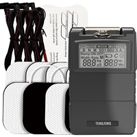 ROOVJOY R-C101F Appareil d'exercice portable à domicile avec 20 modes, électrodes de rééducation, unité TENS EMS de classe II, câblé manuellement