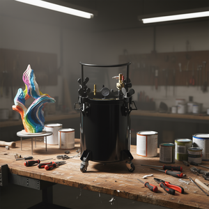 Tanque de Presión de Acero de 30 L para Modelismo en Resina, Tanque de Pulverización de Aire para Bricolaje en Casa - Product Image 2