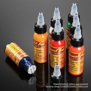 Kit de Tinta para Tatuajes de Pigmento Chino, Práctica Étnica Nacional, Set de 25/16 Colores - Product Image 4