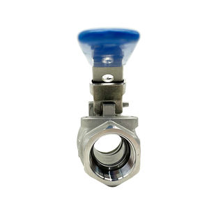 صمام كروي من الفولاذ المقاوم للصدأ مكون من قطعتين مع مقبض، متوفر بضغط PN16 وPN25 وPN40 وPN64 وأحجام DN15 وDN20 وDN32 وDN40 وDN65، الأكثر مبيعًا - Product Image 5