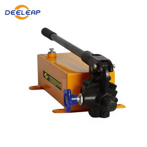 مضخة يدوية هيدروليكية عالية الجودة بسرعة مزدوجة وعمل أحادي مع خزان زيت حديدي وسعة 3 لتر طراز PMS-2 - Product Image 4