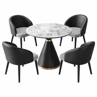 Moderner Luxus Runder Couchtisch Metall Eisen Verstellbarer Goldener Sockel Wohnzimmer Lounge