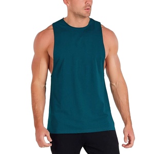 Débardeurs de sport confortables en coton pour hommes - Product Image 1