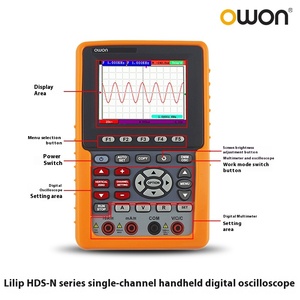 HDS1021M-N genggam osiloskop perbaikan otomatis, dengan analisis bibir bentuk gelombang 2061M 3101M-N - Product Image 3