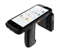 Lecteur PDA portable UHF RFID longue portée avec processeur Intel, batterie 10000mAh, autonomie de 8 heures, stock pour l'inventaire des entrepôts