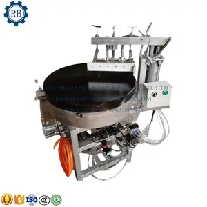 Professionele Commerciële Automatische Poffertjes Maker Ronde Vorm Nederlandse Pannenkoek Machine China Pannenkoek Snack Bakmachine