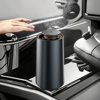 Diffuseur de Parfum pour Voiture à Huiles Essentielles d'Aromathérapie, Diffuseur d'Arômes Luxueux pour Voiture, Maison et Bureau, Purificateur d'Air et Diffuseur d'Huiles Parfumées