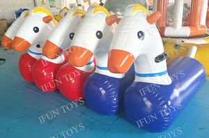 Jeu de construction d'équipe en plein air jeu de saut gonflable <span class=keywords><strong>Pony</strong></span> Hop Race pour enfants et adultes - Product Image 5