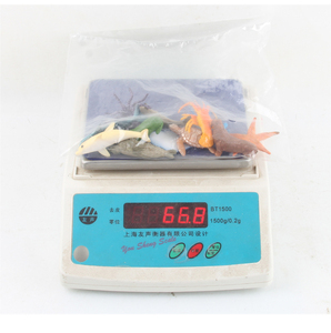 Mini conjunto de juguetes de PVC para niños, Set de animales marinos, modelo STEM, educativo, Tortuga, Delfín, estrella de mar, tiburón, 12 Uds. - Product Image 6