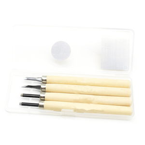 4 件套印刷肖像雕刻刀套装，适用于绘画、工艺品、家居装饰和艺术 - Product Image 3