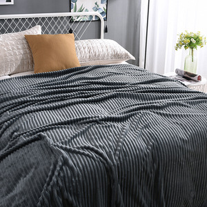Manta de Franela Ligera y Delgada, Lavable a Máquina, con Diseño a Cuadros, Súper Cálida y Suave, para Sofá/<span class=keywords><strong>Cama</strong></span>/Viajes - Product Image 2
