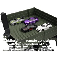 Voiture de course RC 4CH 2.4GHZ 1:76 C74, kit RTR, mini voiture télécommandée entièrement proportionnelle, jouets pour adultes