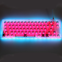 Papan Sirkuit PCBA Pabrikan 60% Tk Pengendali Keyboard Mekanik Nirkabel Rakitan PCB Produksi