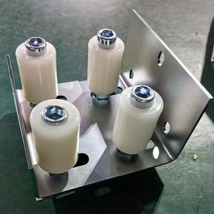 ลูกรอกประตูบานเลื่อนล้อไนลอนนำทางล้อพลาสติก - Product Image 1