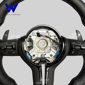 Volante de Cuero Negro Warrior para <span class=keywords><strong>BMW</strong></span> F10 F30 F20 F31 F36 M X3 X4 X5 M3 M5 M6 F01 F02 F06 F07 F12 F14 F22 F31 F80 - Product Image 6