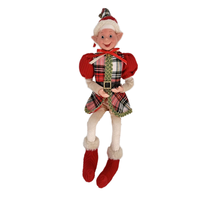 Vente en gros d'usine de décorations d'elfes de Noël pour la maison et la fête pour les événements et les célébrations
