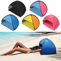 Tente de plage automatique pour animaux de compagnie, mini tente portable imperméable, abri solaire pour chiot, chat, petits animaux, utilisation en camping sur la plage