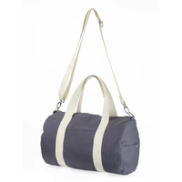 Sac de voyage en toile zippé pour femme, pliable, pour la gym, le sport, les escapades, les week-ends, les courses, sac de voyage pliable pour la nuit