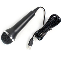 Negro Universal USB micrófono para Nintendo Switch-PS3... PS4... PS2... Xbox 360 Xbox One PC