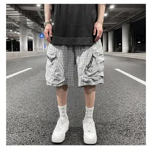 OEM חדש סגנון רחוב ללבוש גבוהה רחוב מכנסיים קצרים בדק גברים מכנסיים קצרים מטען