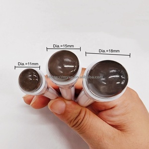 Cepillo para mejillas de silicona de 18mm Cepillo para colorete de silicona con esencia en forma de dedo de gran tamaño - Product Image 4