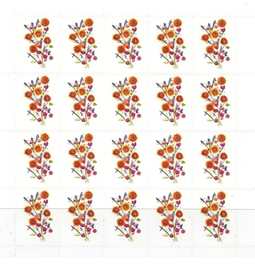 2022 Love Forever 2023 Tulip Blossoms Us Postage Floral Forever Mail 5 fogli da 100 pezzi <span class=keywords><strong>di</strong></span> francobolli postali adesivi Disponibilità locale - Product Image 4
