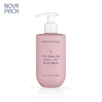 Offre Spéciale 250ml 350ml 500ml fond rond lavage du corps douche Gel bouteille cheveux huile Lotion pompe bouteille conditionneur shampooing bouteilles