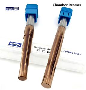 Alésoir de chambre 224 Weatherby en acier au tungstène HSS et carbure, alésoir à étages, outils de finition, usinage CNC, pour armes à feu et fusils, SAAMI CIP personnalisé - Product Image 3