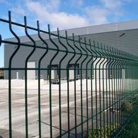 Panel de Malla de Alambre Galvanizado Vertical 3D para Seguridad de Patio Trasero, 50*200mm, 4mm, Precio Personalizado, Malla Metálica