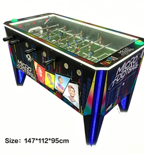 Table <span class=keywords><strong>de</strong></span> <span class=keywords><strong>jeu</strong></span> <span class=keywords><strong>de</strong></span> baby-<span class=keywords><strong>foot</strong></span> en bois à monnayeur, machine <span class=keywords><strong>de</strong></span> <span class=keywords><strong>jeu</strong></span> interactive multijoueur, mini-table <span class=keywords><strong>de</strong></span> football en métal avec éclairage LED - Product Image 2