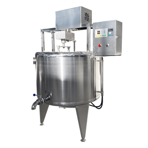 Chaîne de production de fromage d'usine de cuiseur de processus de fromage de cuve de fromage d'acier inoxydable à vendre - Product Image 1