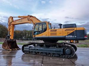 Excavatrice originale et d'occasion Hyundai 52 tonnes 520LC-9T grande pelleteuse d'occasion Hyundai 520 terrassement bon marché prix pour Offre Spéciale - Product Image 3