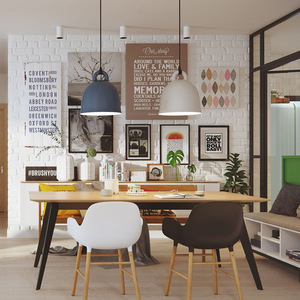 โคมไฟเพดานทรงมาการองสไตล์มินิมอลทันสมัย ดีไซน์สร้างสรรค์ไม่ซ้ำใคร เหมาะสำหรับร้านอาหาร บาร์ โคมไฟระย้า - Product Image 5