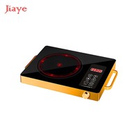 Cuisinière infrarouge domestique à contrôle de température facile pour cuisines africaines, cuisinière à induction de table en gros