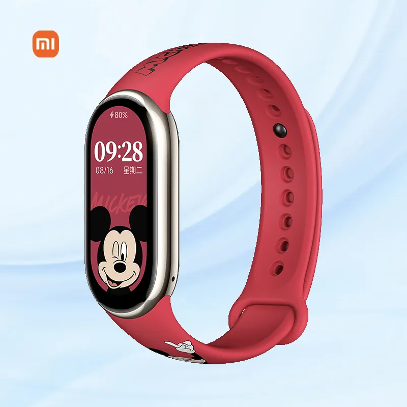 Yeni varış 2023 orijinal 1.62 inç AMOLED ekran mi akıllı bant 8 reloj inteligente xiaomi disney ile co-mühendislik