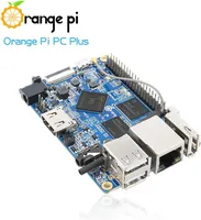 Orange Pi PC Plus : Carte de développement avec 1 Go de RAM et 8 Go de mémoire Flash, mini-ordinateur monocarte open-source compatible OPi PC